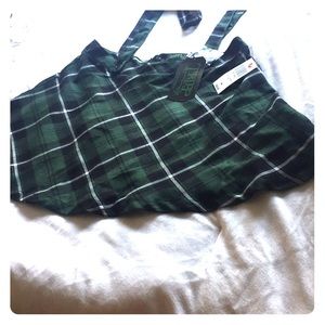 ♥️Green overall mini skirt♥️